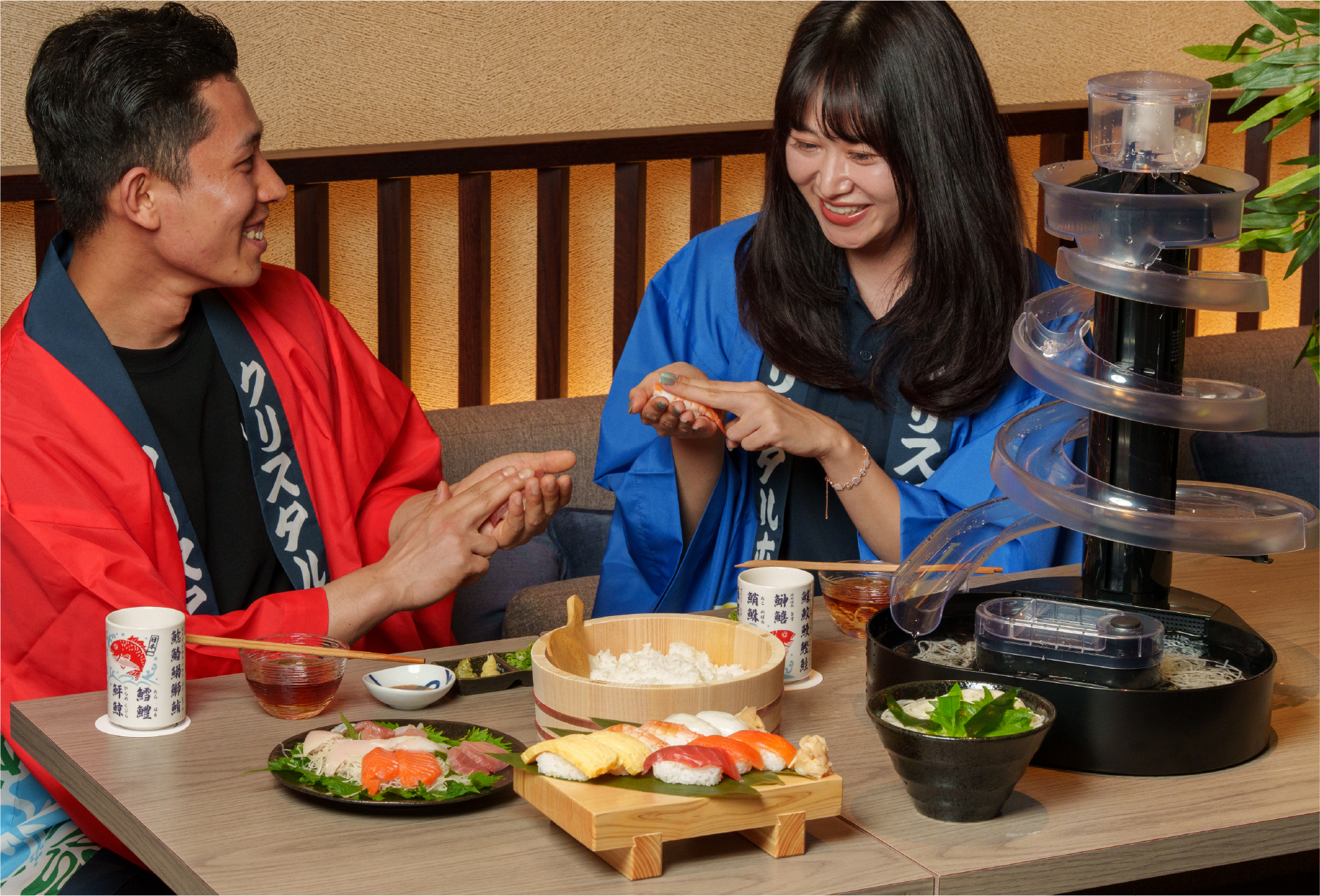 寿司作り体験＆流しそうめんセット